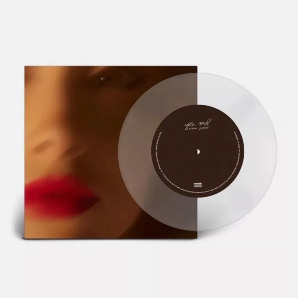 NEW Ariana Grande “yes, and?” Single vinyl
